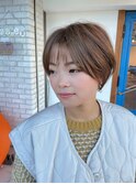大人可愛いショートヘア