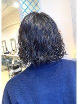 アンジュベイナハ (Ange Bay NAHA)&nbsp;ミディアム×ウェーブパーマ