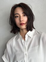 エル 北千住(elu)&nbsp;バブみレイヤー_メルティカラーフェミニンロング似合わせカット