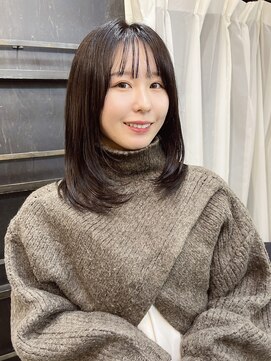 エトネ ヘアーサロン 仙台駅前(eTONe hair salon) ［ eTONe ］face layer × deep silver