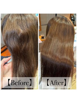 カンカ(Kanca) 美髪ストレート♯静岡市♯髪質改善♯縮毛♯美髪矯正