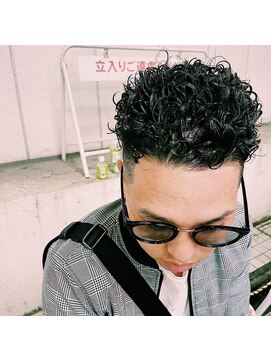 スタッグス 北千住(STUG'S) スペインカール/スパイキーショート[北千住/理容室]