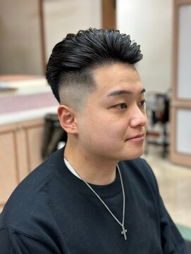 アポロカットステージ 相模大野店 オールバック/ツーブロック<理容室>[メンズ/相模大野]