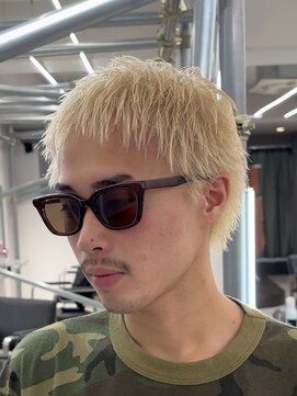 ササ 京都河原町店(33 SASA) ハイトーンスパイキーショート　京都四条河原町