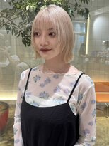 ローエ バイ デコ(Rohe by DECO)&nbsp;【kira】ホワイトベージュ/ボブレイヤー