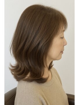 アオトーキョー 二子玉川(ao.tokyo) 「柔らか質感のレイヤーミディ」20代30代40代50代