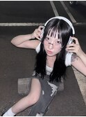 ストレート×エクステ