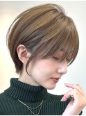静岡ショート静岡ボブ白髪染めミニボブくびれショート