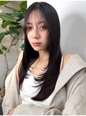 似合わせカットザクザクレイヤー艶カラーミディアムレイヤー