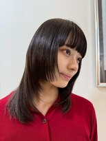 キース ヘアアンドメイク 恵比寿(kith. hair&make)&nbsp;ハッシュカット/顔まわりカット/レイヤーカット