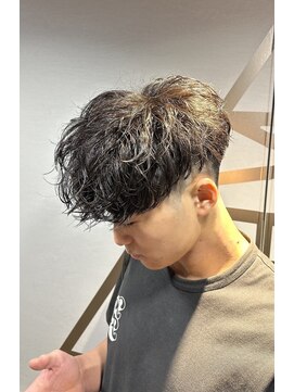 ライズ 渋谷店(RISE) 【外国人風スペインカール】刈り上げショート/メンズパーマ