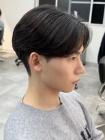 シーフ 千葉(Cyf) MEN’S HAIR/千葉駅/センターパート/曲がる縮毛矯正/齊藤大樹