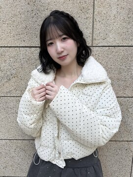 ロチカバイドールヘアー 心斎橋(Rotika by Doll hair) ふわふわ編みたらしアレンジ