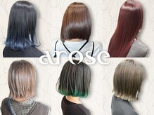 アローズ 荒尾店(arose)の雰囲気(大人女性の透明感カラーも艶感たっぷりに♪ケアブリーチ使用☆)