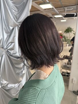 イロバイエンピー(iRo by enppy) Lavender brown  × Layer bob