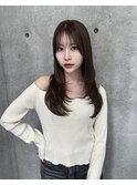 ♪ 韓国顔周り/ハイレイヤーカット/ミディアムレイヤー/銀座44