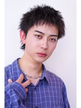 ブエナビスタ(BUENA VISTA) メンズカット/スパイキーショート/黒髪短髪