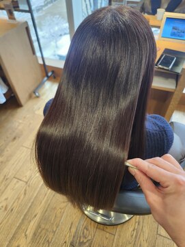 クララ 柏の葉T-SITE店(CLALA) つやつやと輝く美しい髪