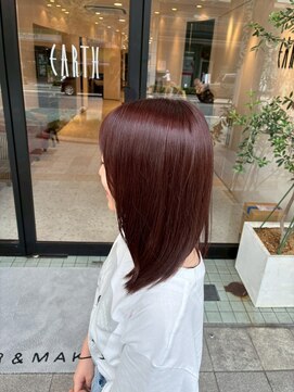 アース 岐阜店(HAIR&MAKE EARTH) ピンクカラー