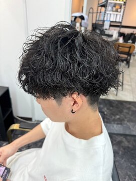 ブルーオーシャン 福岡大橋店(Blue Ocean) 波巻きスパイラルパーマメンズマッシュパーマツイストパーマ
