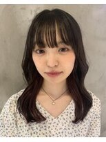 アカラ アネックス(acala annex)&nbsp;暗髪インナーウェーブ【イルミナカラー/縮毛矯正/髪質改善】