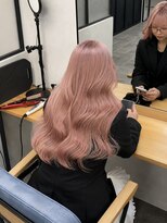 エル オオサカ 心斎橋店(L. OSAKA)&nbsp;ピンクベージュコリアン巻き