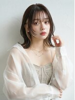 アールイーノウン 阿倍野区昭和町店(re; nown)&nbsp;大人可愛い20代30代40代インナーカラー小顔ウルフレイヤーボブ