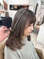 ワールドオーダー 天王寺店(WORLD ORDER)&nbsp;白髪ぼかしハイライト 607