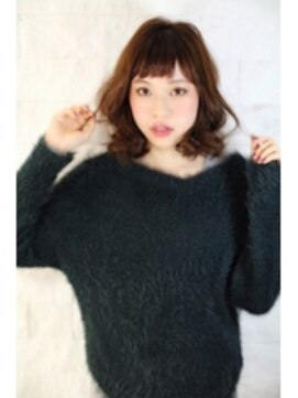 アース コアフュールボーテ 上田店(EARTH coiffure beaute) 色っぽミディ【上田】