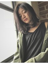 チョビー(Chobii)&nbsp;【chobii】ルーズウェーブミディ☆暗髪スタイル☆透明感☆