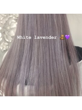 レガシーヘアーデザイン(Legacy hair design) 「ホワイトラベンダー」