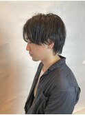 男も前下がり