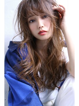 ブラン 梅田(Blanc) 【Blanc/梅田】フォギーベージュ/ロングy1736