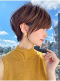 柔らかい大人美人ショートヘアー