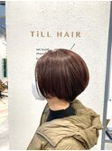 多毛・癖毛 N.オイル×ショートボブ