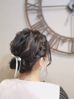 ヘアセットサロン ミント(Hair set salon MINT)&nbsp;編み込みアップスタイル