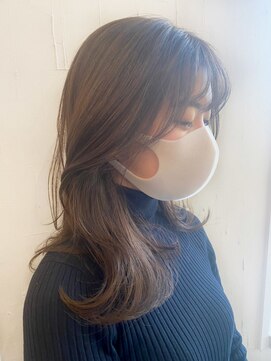 ナナナ パレナ 大津膳所店(nanana parena) 大人韓国風スタイル×透け感アッシュベージュ