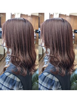 ヘアーサロン リバース(Hair Salon Rebirth) 【防府/Rebirth】ピンクブラウン
