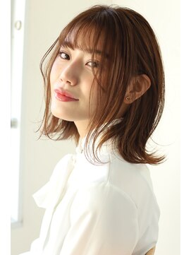 エクリ シセイドウ 麻布十番店(equri×SHISEIDO) 【麻布十番】　外はねボブ