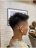 ソフトモヒカンフェード