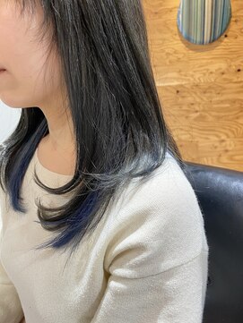 サンク(thank) インナーカラーブルージュ