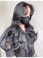 ジーナ 梅田(Zina)&nbsp;【Zina 梅田】　フェザーバング＊ミインモリ＊ブルーブラック