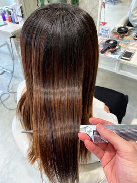 エフエフヘアー(ff hair) back style☆プレミア縮毛矯正vol.715