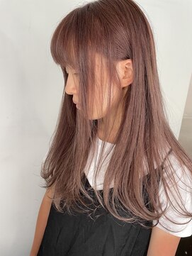 リジョイスヘア(REJOICE hair) 【REJOICE hair】ピンクシフォンベージュ　mido