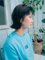 美容室 リズヘアー 稲毛店(Riz hair)&nbsp;透明感外ハネボブ【稲毛駅】