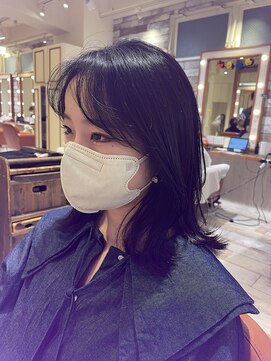 ネオリーブ クタ 町田店(Neolive kuta) 202秋冬レイヤーボブ×2waybang【町田/町田駅】