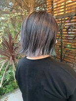 シャル 相模大野(shalu)&nbsp;【ムラカミ】グレー×緑（ブリーチ2回）　≪shalu相模大野≫