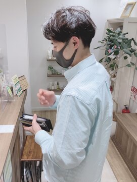 モリオフロムロンドン 松戸店(Morio from London) 【松戸 岩口】アップバング黒髪マッシュショート