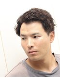 ハードパーマ/ツイストスパイラル/メンズパーマ/ツーブロック
