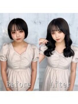 エクステ専門店あるじゃんすー 宇都宮店 ブラック#シールエクステ#韓国#こなれミディ#ヨシンモリ#宇都宮